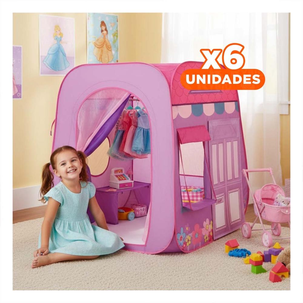 Pack6 Tienda Infantil Lila MG-801-3 para Juegos Creativos y Recreativos