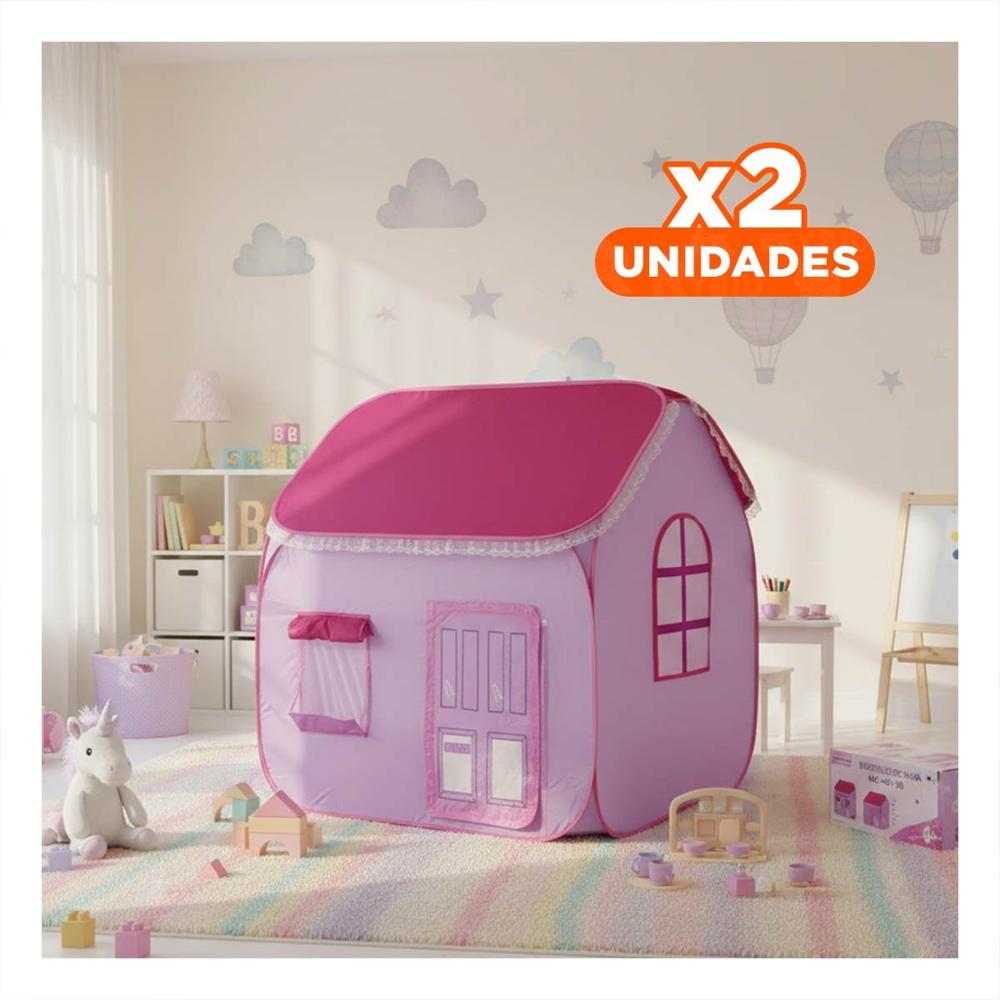 Pack2 Vivienda de Tela para Niñas con Ganas de Crear su Propia Moda