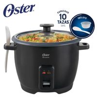 Arrocera Oster CKSTRCB10DFBLK de 1.8 Litros con Taza medidora y cuchara