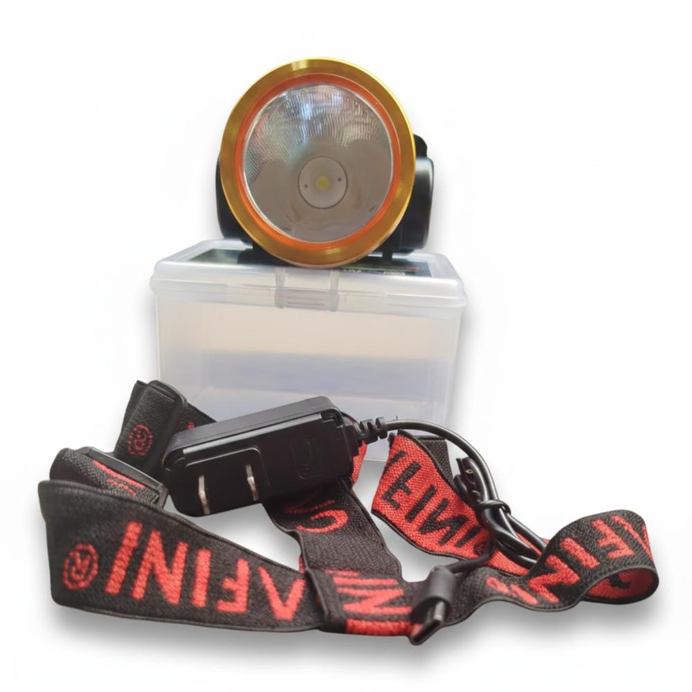 Linterna Frontal LED Recargable CAFINI 5W Carga Tipo-C Alta Potencia