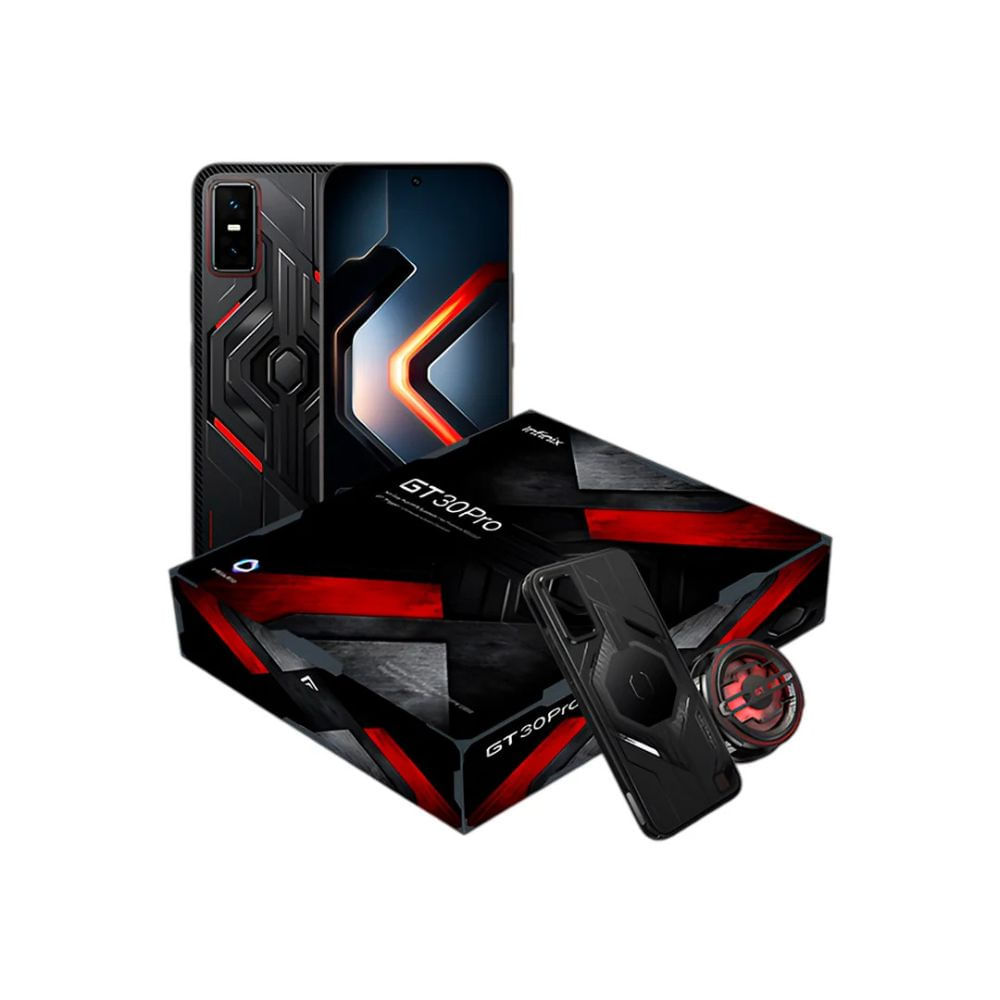 Infinix Gt 30 Pro 5g 512Gb 12-12gb Ram Dark Flare Gaming Kit