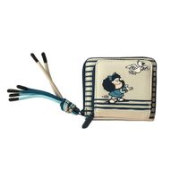 Billetera Monedero Mujer Mafalda Ecocuero Diseño Ilustrado