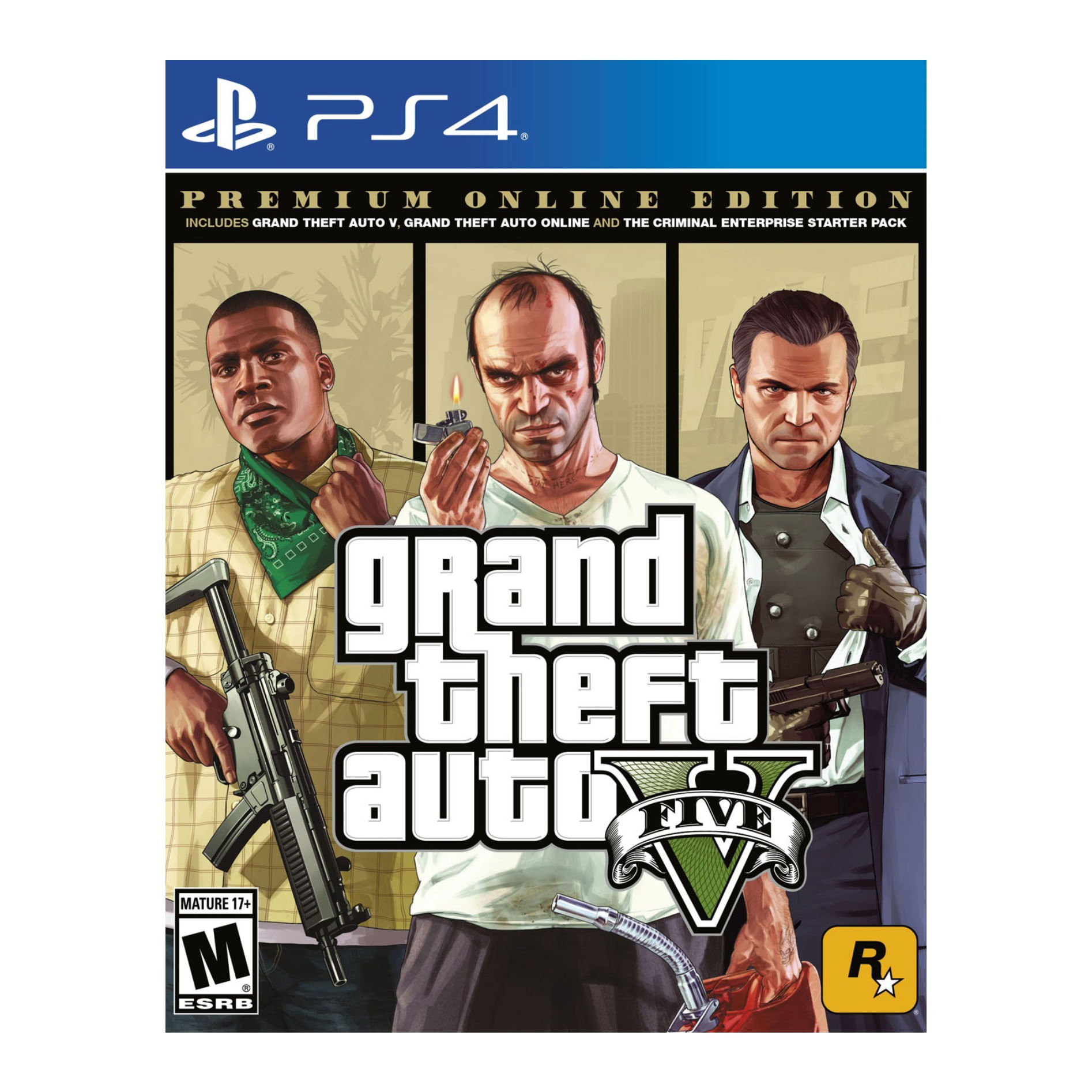 Juego Ps4 Grand Theft Auto V Premium