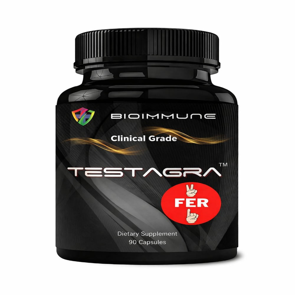 BioImmune Testagra Clinical Grade  Suplemento Alimenticio 90 Cápsulas