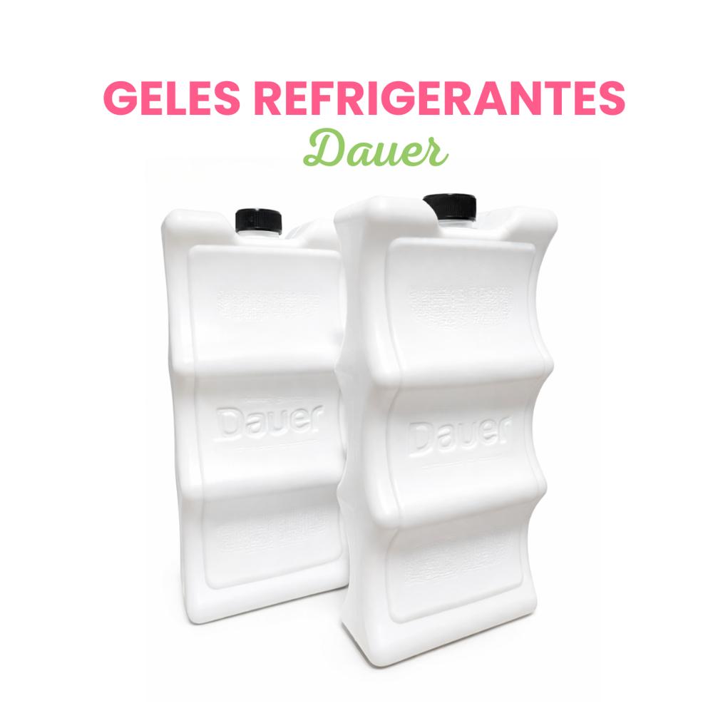 Pack 2 Geles Refrigerantes Reutilizables para Biberones y Leche Materna