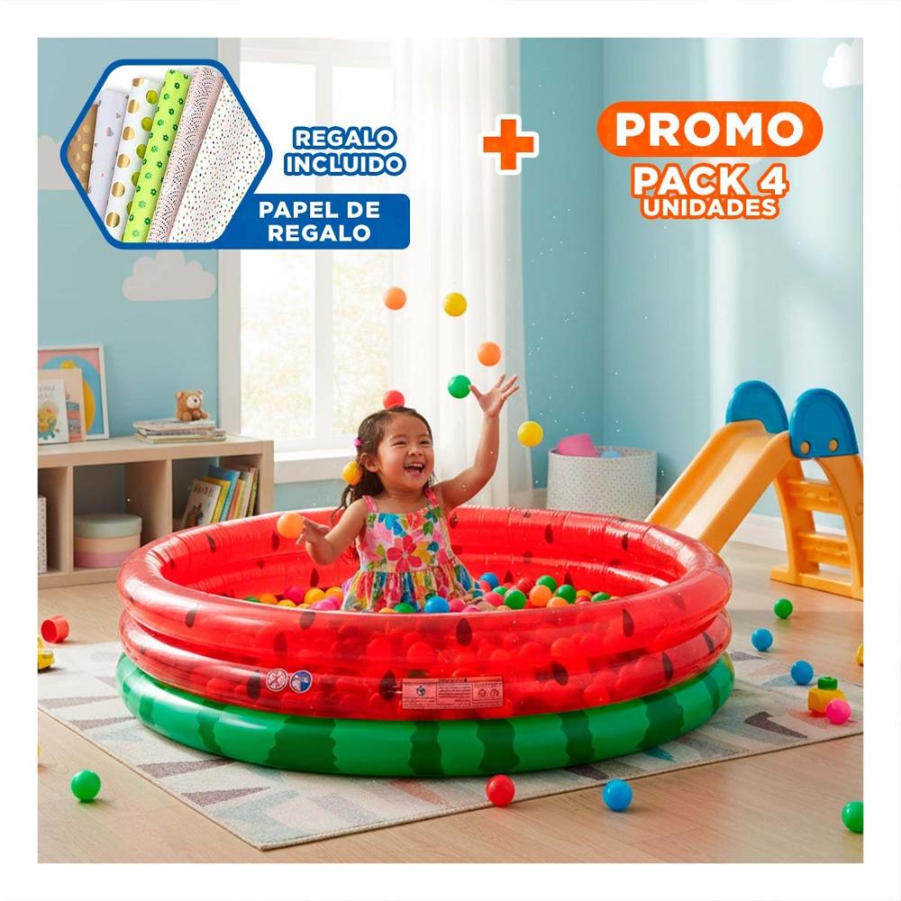 Pack4 Alberca Sandilla Inflable para Jardin | plazaVea - plazaVea