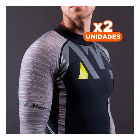 Pack2 Ropa Elastizada para Hombre en Nailon con Comodidad Continua Y+Regalo Sticker