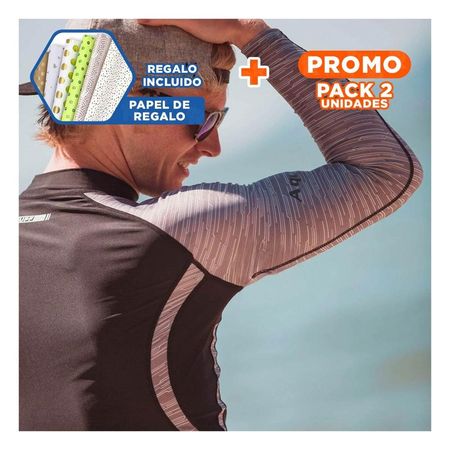 Pack2 Polo Urbano de Nailon para Hombre con Uso Diario y Estilo Relajado Y+Papel Regalo