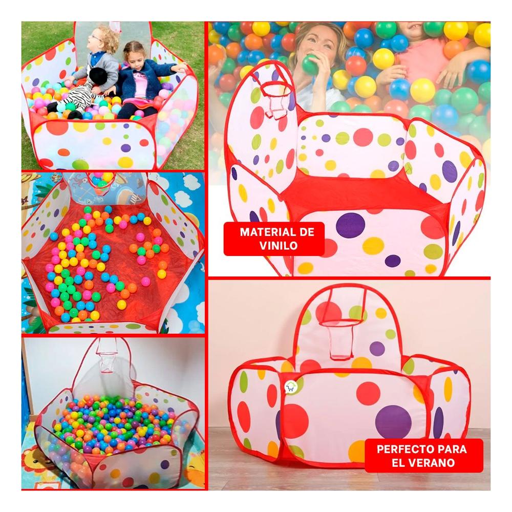 Area de Pelotas para Hogar y Casa con Estilo Festivo y Espacio de Juego Y+Post It