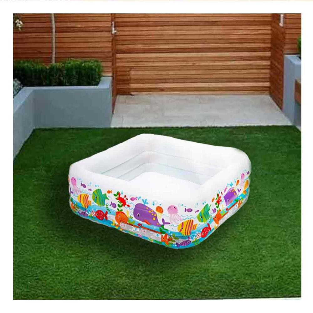 Centro Acuatico Infantil 159 x 159 x 50 cm para Patio con Estructura Estable Y+Regalo Sticker