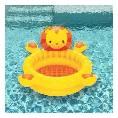 Piscina Leon 111x98x61,5 CM Infantil para Juegos de Agua en Patio
