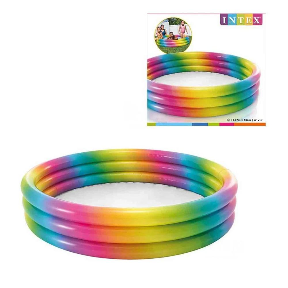 Piscina de Colores 168 x 38 cm para Diversion y Momentos Recreativos en Casa Y+Papel Regalo