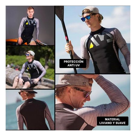 Camiseta Flexible de Nailon para Hombre con Uso Diario y Estilo Moderno Y+Post It