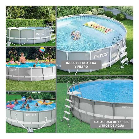 Zona de Agua Exterior con Diseno Circular y Gran Profundidad Y+Ligas Regalo