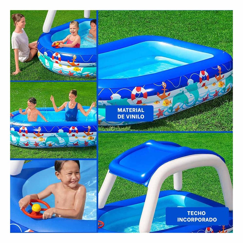 Centro Familiar Estilo Marino para Casa y Patio con Espacio Acuatico Y+Post It