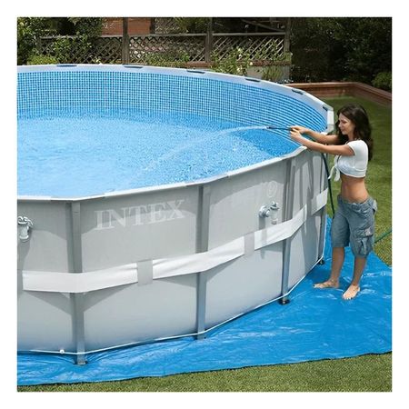 Alberca Familiar Redonda con Filtro para Mayor Limpieza Y+Post It