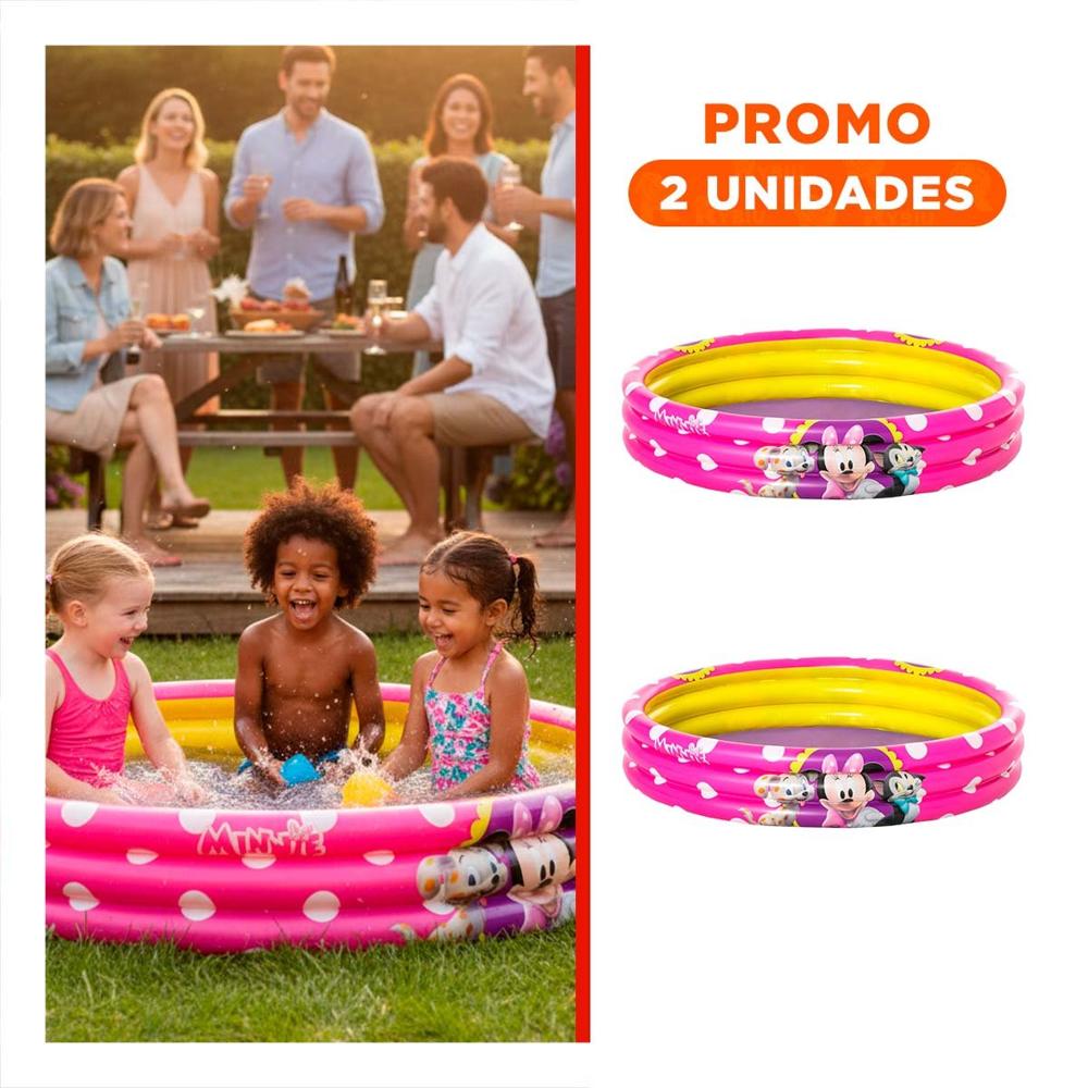 Pack2 Tina Inflable para Menor con Uso Recreativo en Casa y Espacios Abiertos