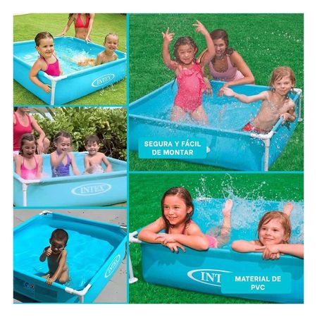 Piscina Desmontable Infantil 1,22 x 1,22 x 30 cm para Uso Diario Y+Post It