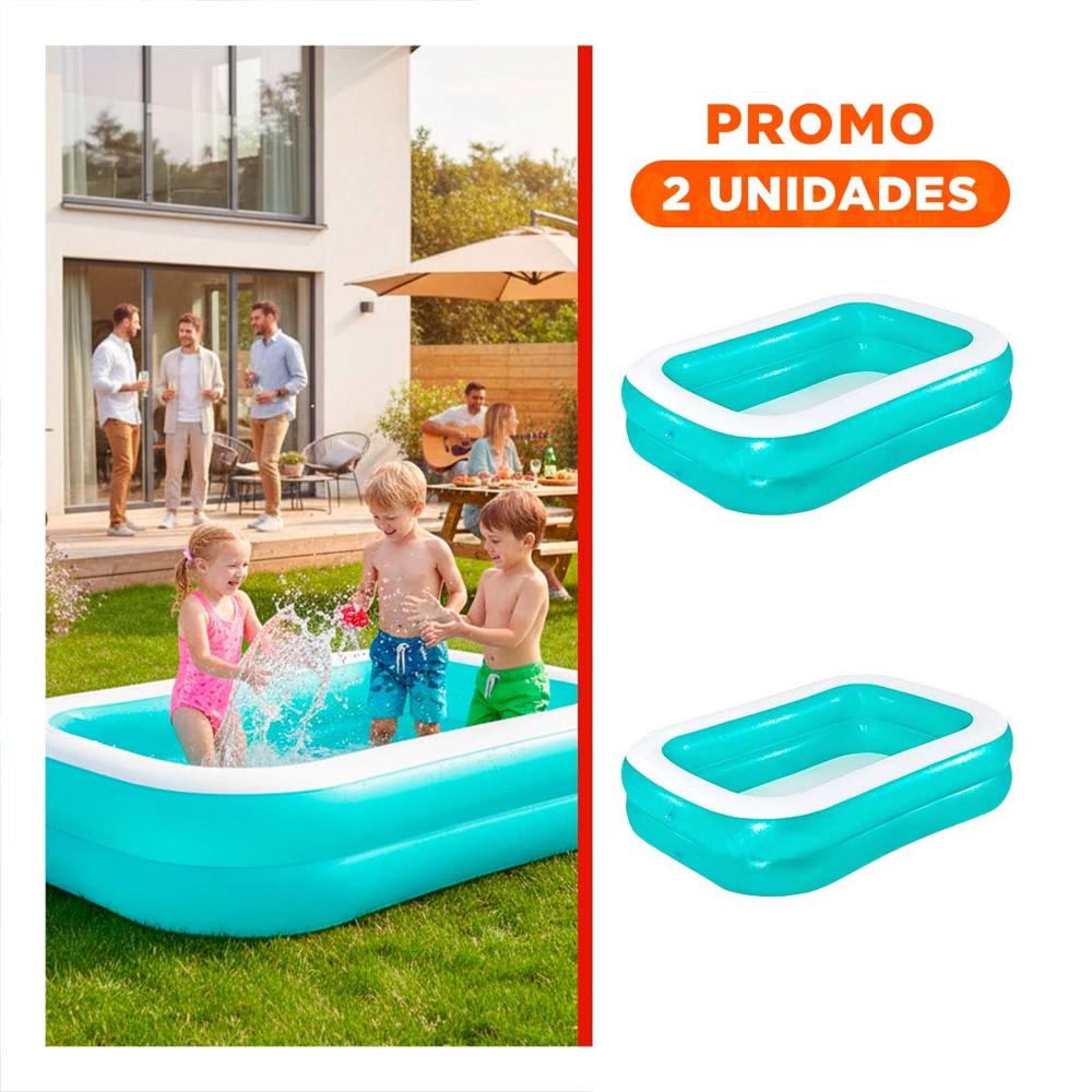 Pack2 Zona Inflable para Agua en Casa con Espacio Amplio y Diseno Confortable