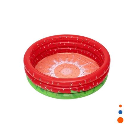 Piscina Diseno Fresa de Material Resistente para el Entretenimiento en Jardin Y+Regalo Sticker