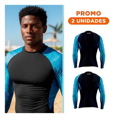 Pack2 Vestimenta de Nailon para Hombre con Estilo Casual y Ligero