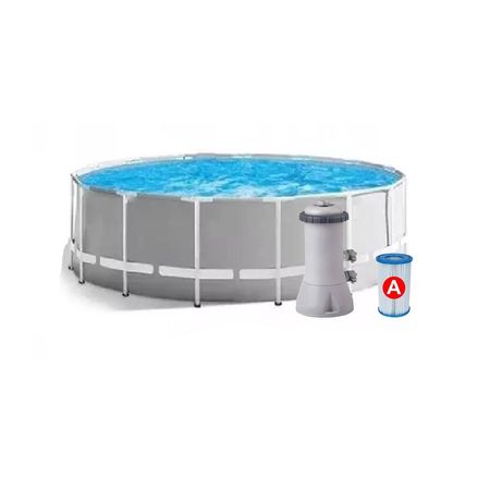 Espacio Acuatico Redondo con Filtracion Continua para Verano Y+Regalo Sticker