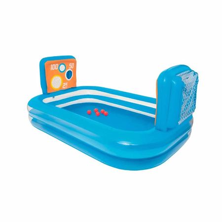 Alberca Inflable Familiar con Dos Porterias para Patio y Juego Acuatico Y+Papel Regalo