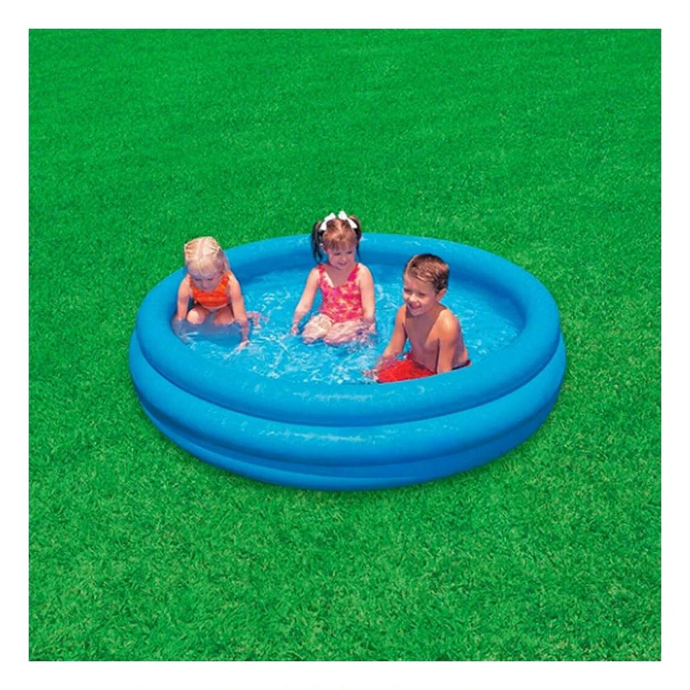 Piscina Azul  147 x 33 cm para Juegos de Agua en Casa y Patio Familiar