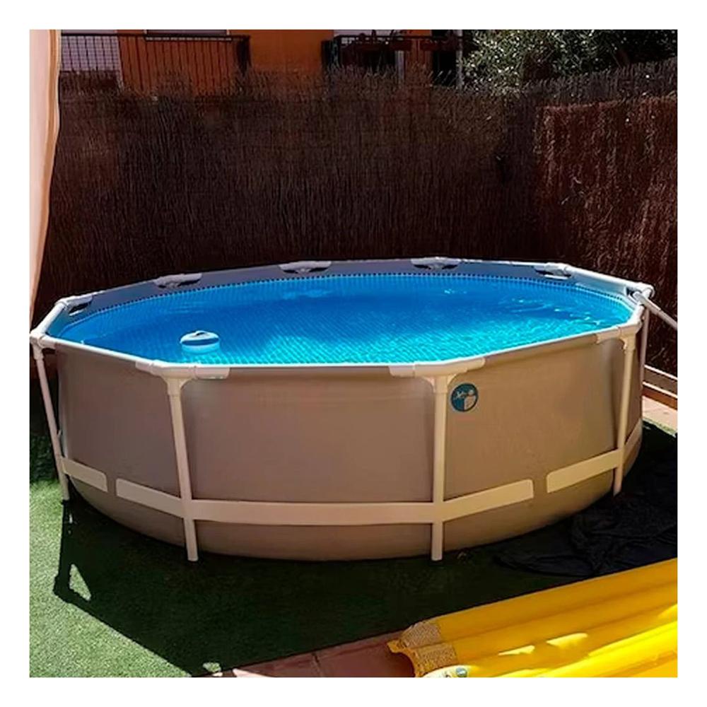 Alberca Circular de Buen Diametro para Patio y Jardin Y+Papel Regalo