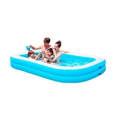 Pileta Inflable para Casa y Exterior con Espacio Amplio y Uso Familiar Y+Papel Regalo