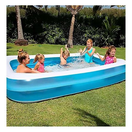 Estanque Inflable para Patio Familiar con Diseno Practico y Facil Uso en Casa Y+Ligas Regalo