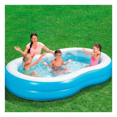 Piscina Familiar Inflable para Hogar y Jardin con Espacio Amplio para Verano