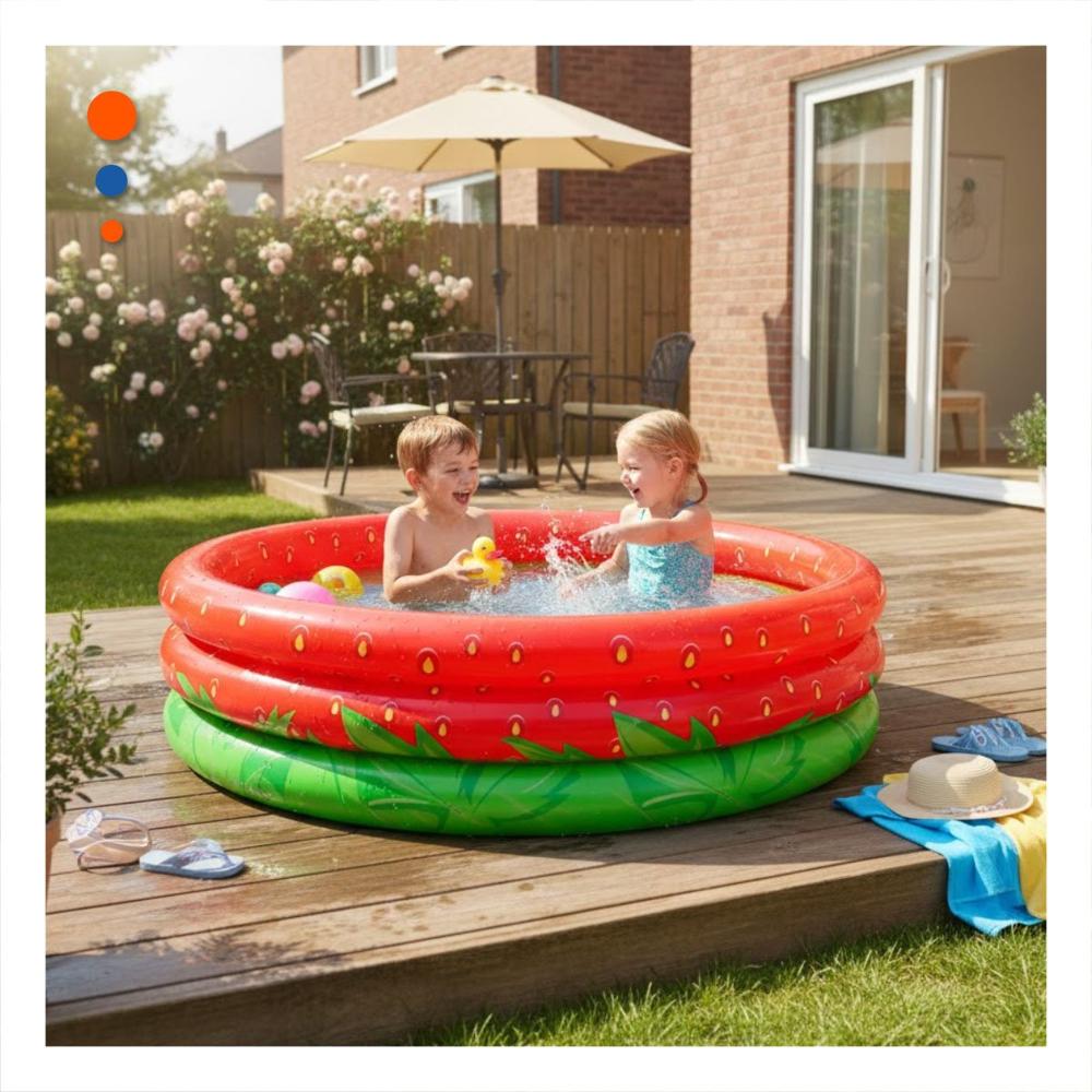 Pack4 Centro Acuatico con Valvulas de Rapido Inflado para Disfrutar en pocos Minutos