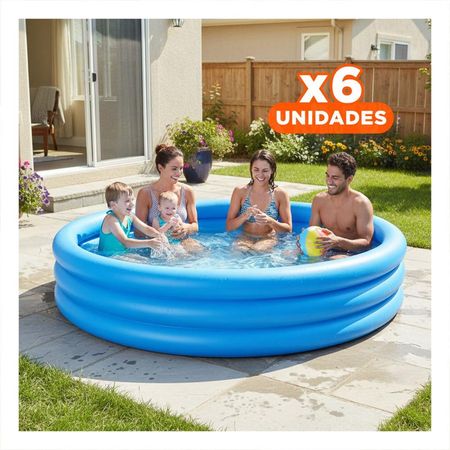 Pack6 Estacion de Bano Azul 168x42cm para Brindar Momentos de Pura Felicidad