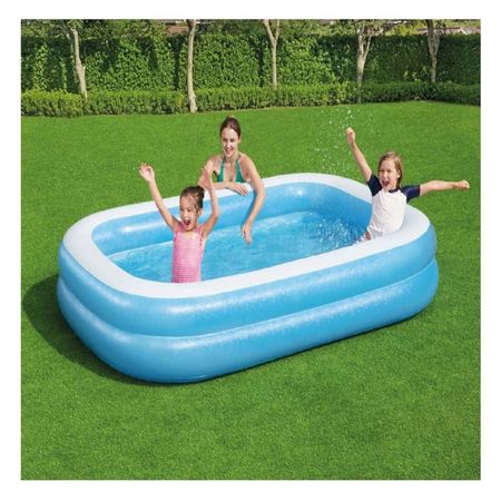 Piscina Rectangular de Estetica Limpia para Brindar Sonrisas a toda su Criatura Y+Post It