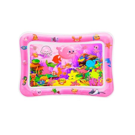 Inflable con Agua para Bebes Rosado Diseno Suave Comodo y Estable Y+Papel Regalo