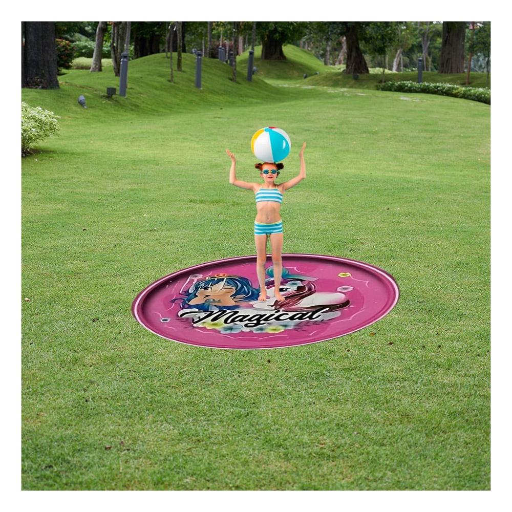 Piscina de Verano para Ninos 170x170 cm Color Rosado Patio Y+Post It