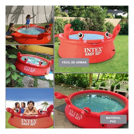 Piscina Cangrejo Ollita 1 83 x 51 cm Resistente para Diversion Familiar Y+Post It