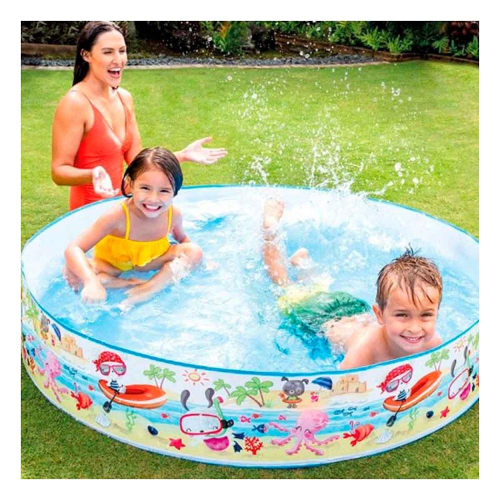 Piscina Oceano Inflable para Hogar y Recreacion Familiar en Espacios Abiertos