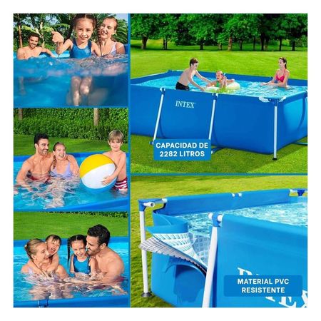Piscina Rectangular Parante Moderna 260x160x65 cm para Exterior Y+Post It