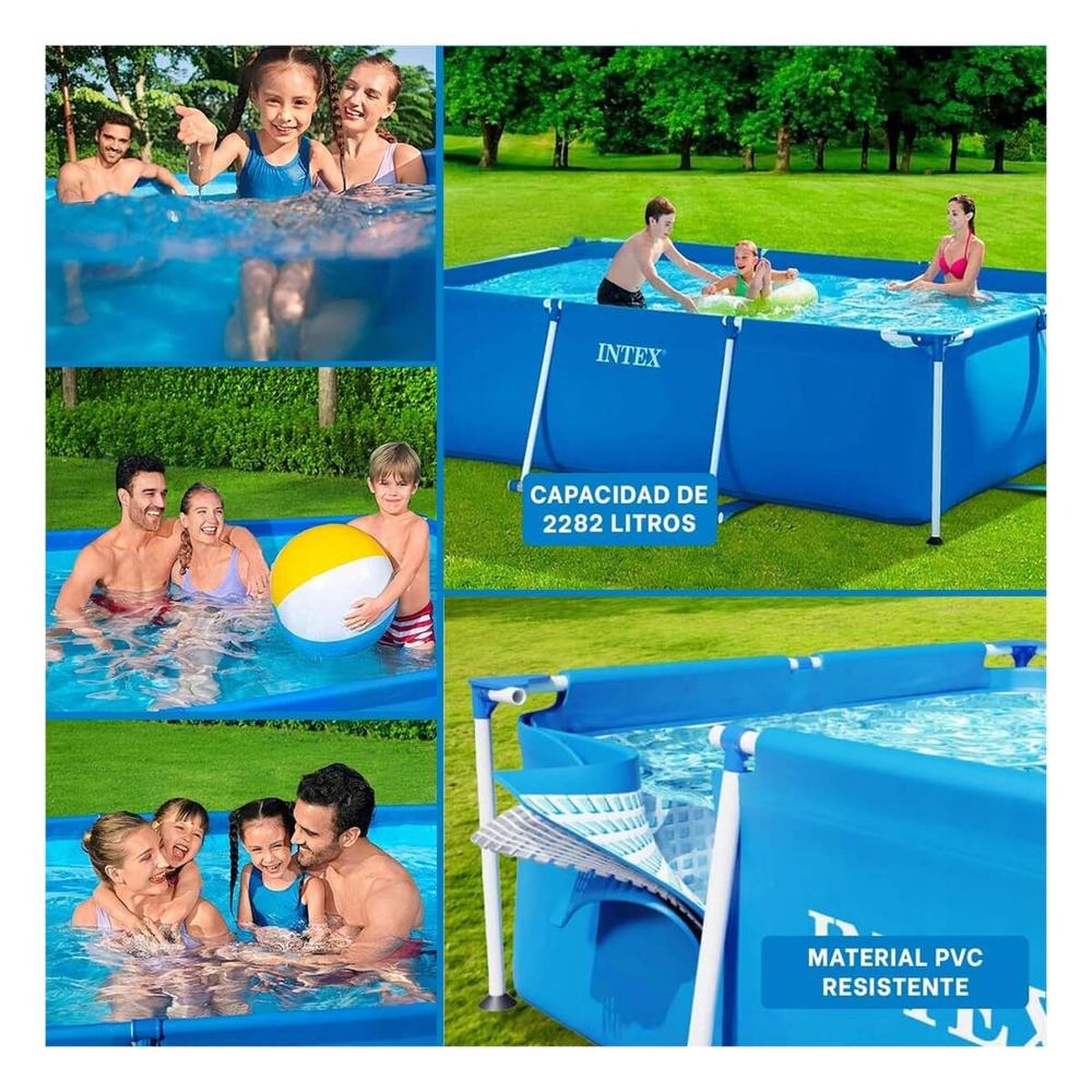Piscina Rectangular Parante Moderna 260x160x65 cm para Exterior Y+Post It