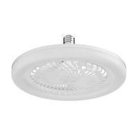 Ventilador de Techo Orange 3 Aspas con Foco Tipo Ufo LED Luz Fría 25W Control