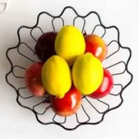 Frutero diseño Flor con base de Madera
