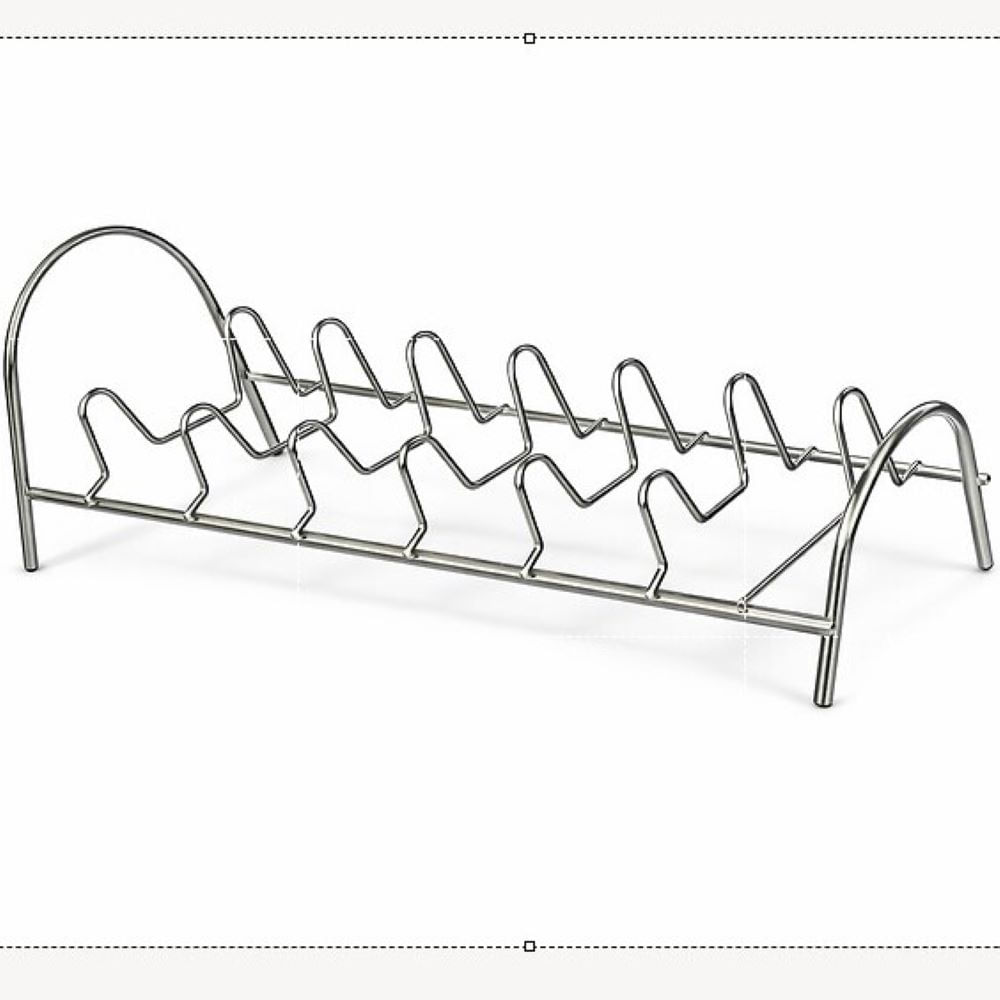 Organizador de Cocina de Platos y Tapas en Acero  Pack x 2