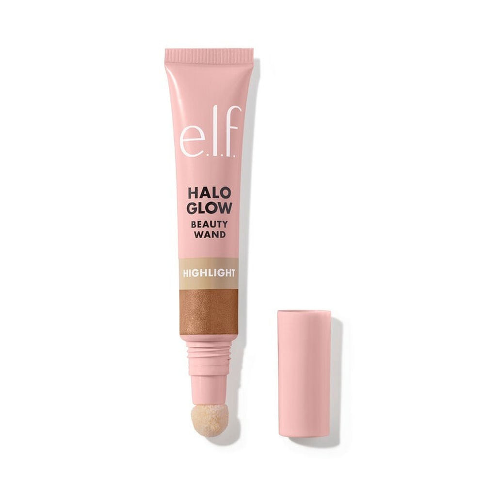 e.l.f. Halo Glow Highlight Beauty Wand Liquid Gold Iluminador Líquido con Aplicador
