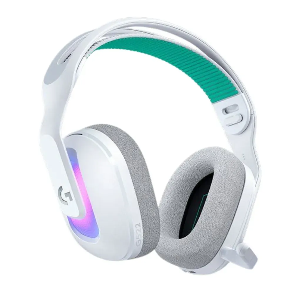 AUDIFONO CON MICROF. LOGITECH G522 90 H LIGHTSPEED LIGHTSYNC RGB WHITE