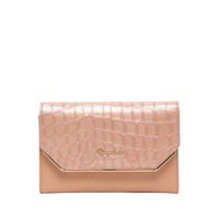 Billetera para Mujer Croco Luxe Midi Renzo Costa Wpd 2518 60173 Pink 60259 Pink Lux