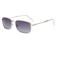 Lente de sol Unisex Homewey 2309C4 Negro-Plateado