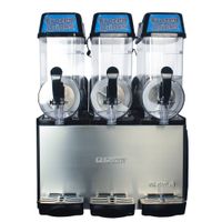 Máquina Cremoladera Comercial GRONDOY 3 Tolvas 45 L Compresor EMBRACO