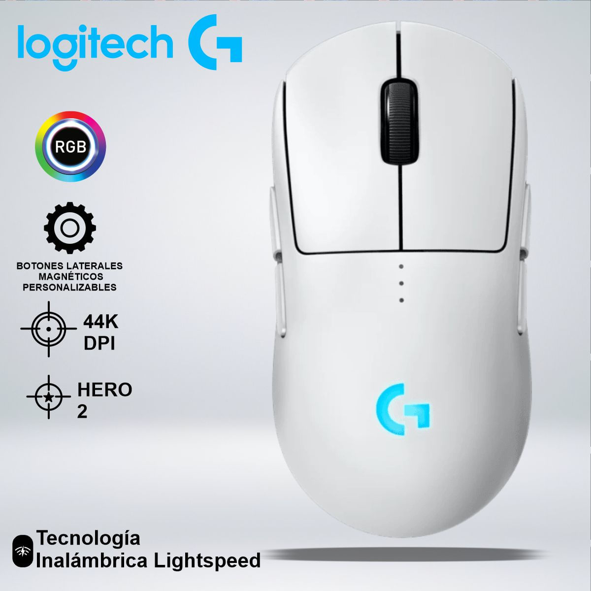 MOUSE GAMER LOGITECH G PRO 2 SENSOR HERO 2 RGB 44KDPI